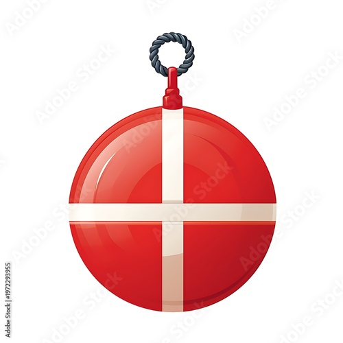 Isolated Buoy Vector Illustration on White Background