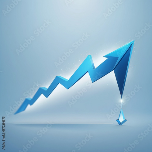 growth graph, business growth, statistics, chart, data visualization, financial chart,   Generative AI	