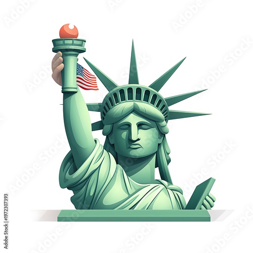Statue of Liberty Facepalm Emoji Symbol