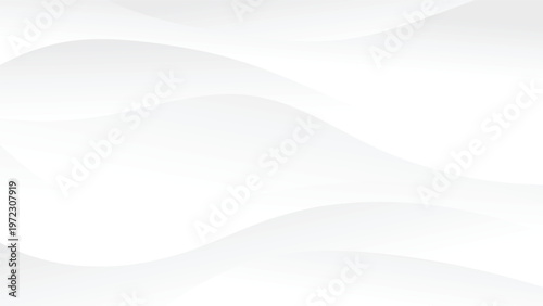 abstract white background with dynamic wavy lines decoration