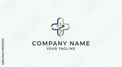 Generic company logo template design.