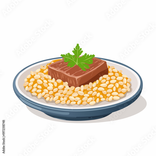 Graupen mit Rindfleisch – Klassisch