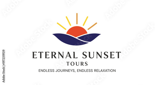 Eternal Sunset Tours travel company logo.