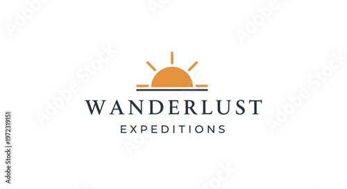 Wanderlust Expeditions travel adventure logo.