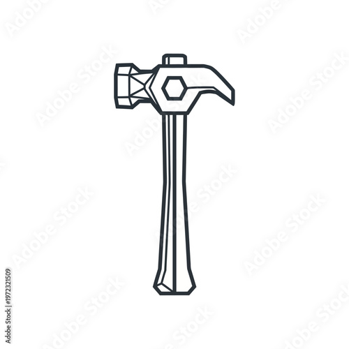 Hammer Tool for Driving Nails.