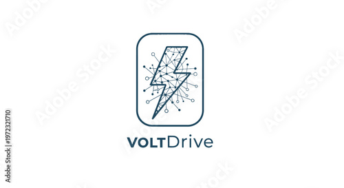 VoltDrive logo with lightning bolt symbol.