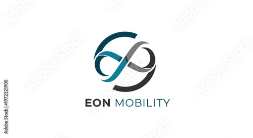 Eon Mobility company logo design.