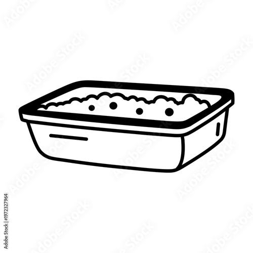 A glyph style icon representing a bell collar
