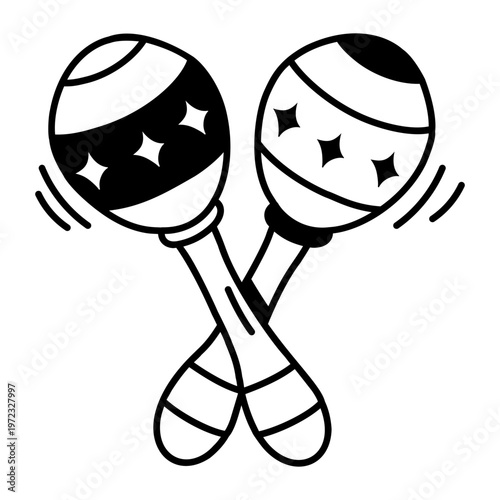 A glyph style icon representing a bell collar
