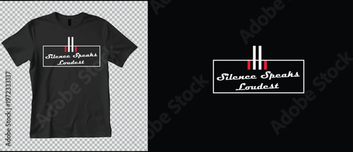 Professional black t-shirt apparel design mockup with ultimate performance label branding for streetwear fashion and clothing merchandise presentation.