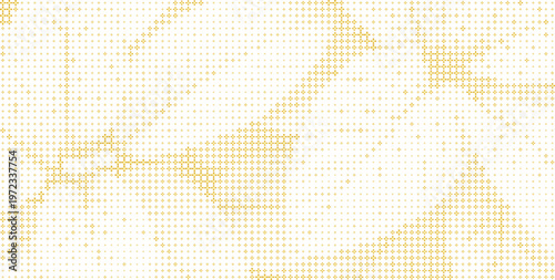 Abstract Yellow Plus Symbol Pattern Scattered Density White Background, Creative Yellow Plus Symbol Texture Modern White Background