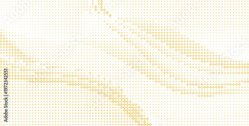 Yellow Plus Sign Halftone Pattern Swirl Abstract Background, Bright Plus Symbol Halftone Flow Background