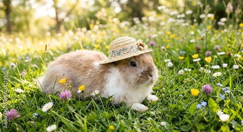 rabbit in the grass