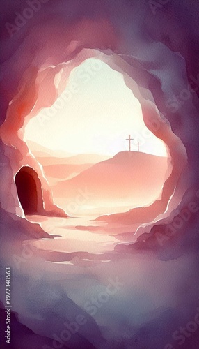messiah silhouette in front of radiant heavenly light