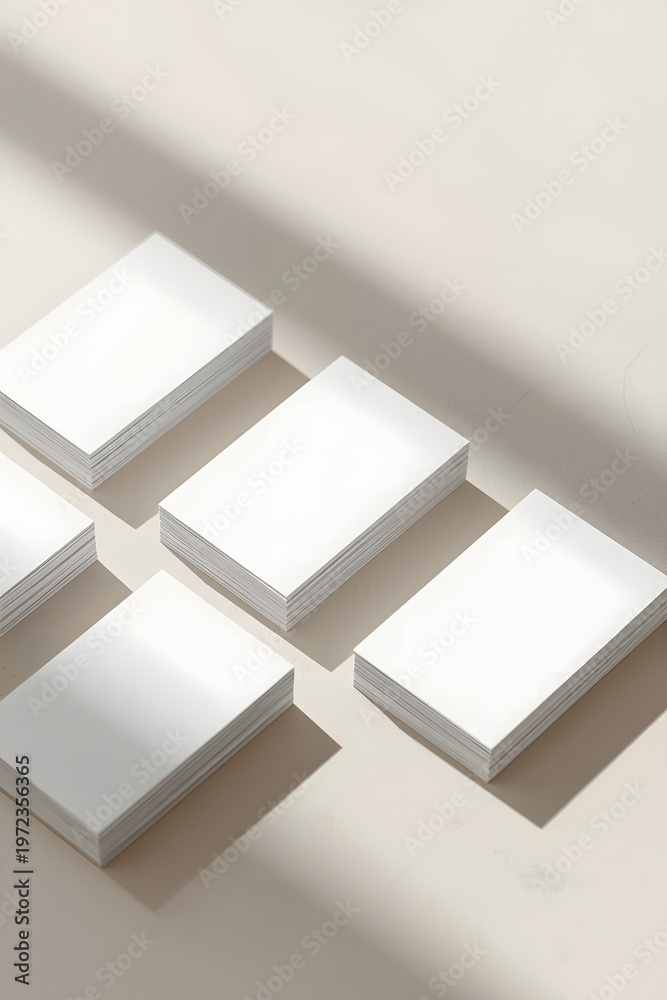 Fototapeta premium blank business cards template