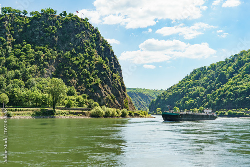 Photography Der Felsen der Loreley am schönen Rhein