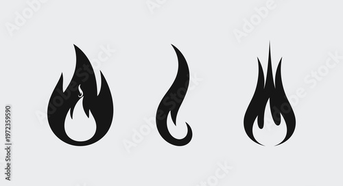 A silhouette of a group of five hikers walking uphill with backpacks and walking poles together