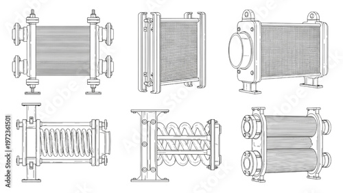 Engineering Blueprints for Diverse Industrial Heat Exchanger Systems