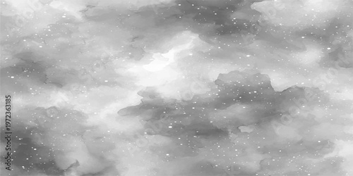 Ethereal watercolor wash background evokes a sense of tranquility, its soft, muted tones create a calming, dreamlike experience. 