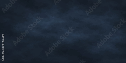A dark storm cloud swirls across the night sky as lightning pierces the blue mist and motion blurs the black space of this moody nature backdrop
