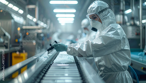 Cleanroom Sterilization in Protective Suits