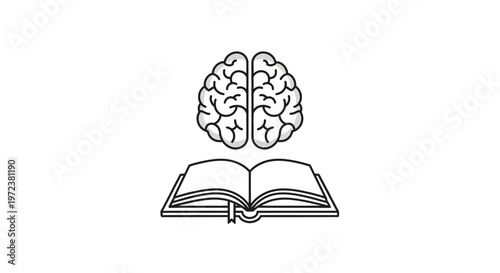 Brain on open book learning.