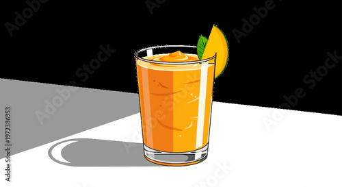 illustration of a burning candle