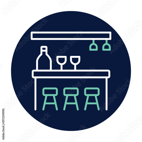 Bar vector, pixel perfect, illustrator file  
