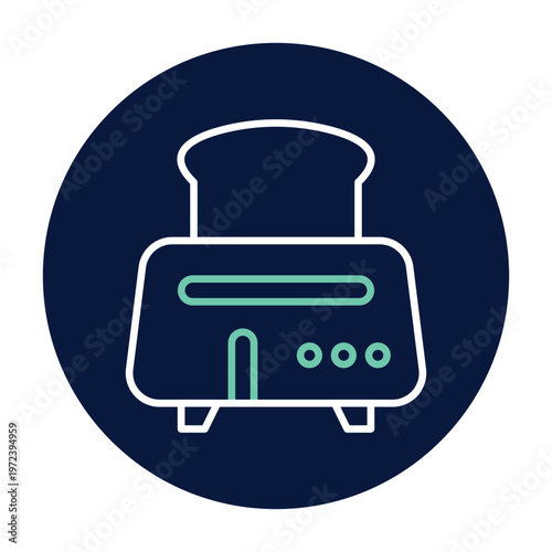 Bread Toaster vector, pixel perfect, illustrator file  
