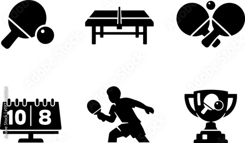 Line icon planning productivity schedule checklist office set
