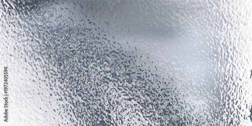 Silver metal effect foil. Silver texture. Gradient background. Metal surface print. Glitter backdrop. Silver plate. Shine design invitation, wedding greeting, cards, prints. Vector illustration