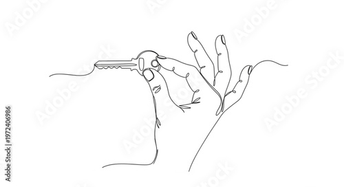 Hummingbird Feeding from Flower.