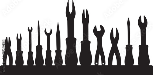 A collection of travel and exploration icons including a globe on a tripod a vintage camera and a bus all in a charming illustrative style with coral and navy blue accents