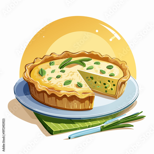 Bärlauch Quiche