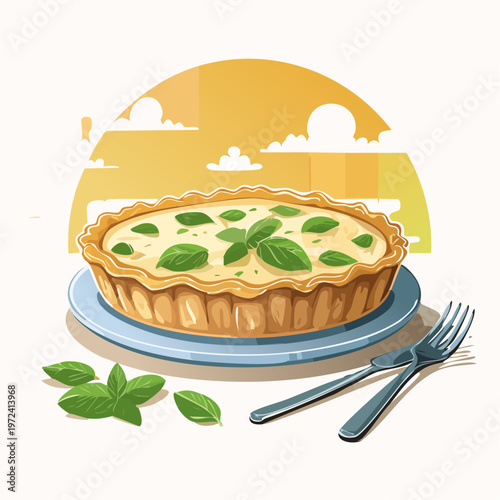 Bärlauch Quiche