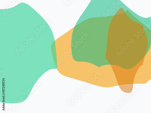 Soft Organic Blob Shapes Vibrant Gradient Tech Design