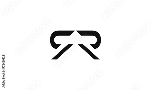 Abstract AR Letter Logo , AR i con