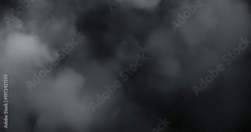 Smoke on black background. Premium cinematic fog and smoke VFX element featuring smooth, continuous motion and carefully balanced density that creates a believable and engaging atmospheric effect.