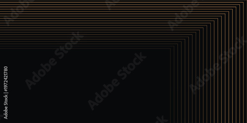 Black gold background vector wallapaper for backdrop, banner. vektor