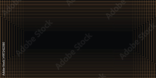 Black gold background vector wallapaper for backdrop, banner. vektor