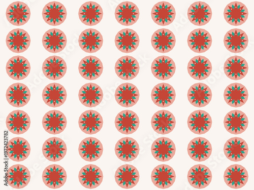Arabic Star Mosaic Tile Elegant Traditional Decorative Design