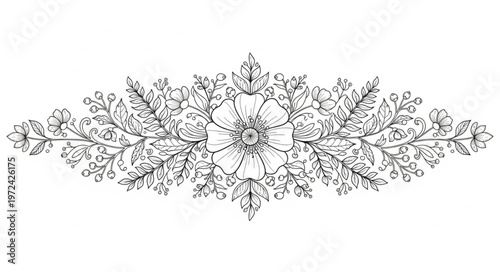 Intricate Snowflake Design Pattern.