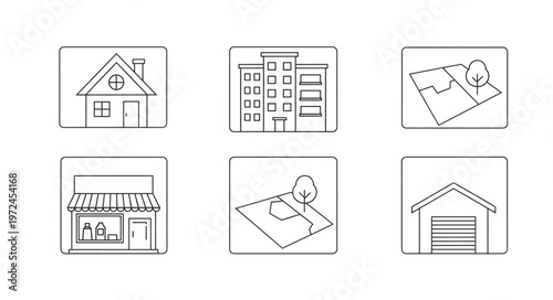 Various House And Building Plans.