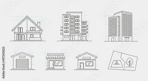 Various House Building Architecture.