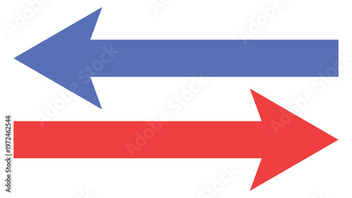 dual side arrow icon. arrow vector illustration.