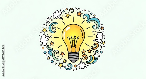 Bright Idea - A Creative and Innovative Concept.