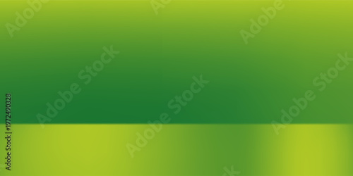 3D limbo green and yellow gradient with presentation concept