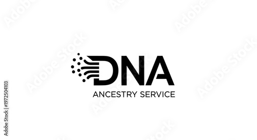 DNA Ancestry Service Logo - Genetic Research and Genealogy