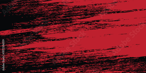 Experience the ultimate power of this elite vector background featuring aggressive red diagonal brush strokes on a deep black surface, delivering a high-impact, premium industrial grunge aesthetic.
