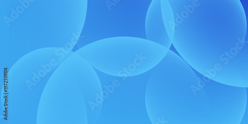 Abstract blue circle background with subtle blue gradient. Featuring geometric patterns, ideal for modern designs, digital projects, banners and creative visual presentations.